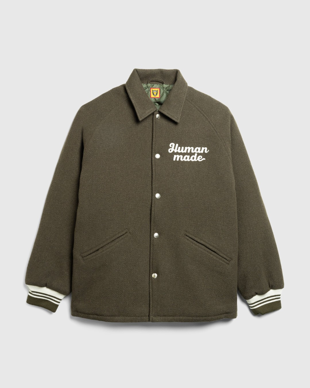 Human Made Stadium Jacket Olive Drab Highsnobiety Shop
